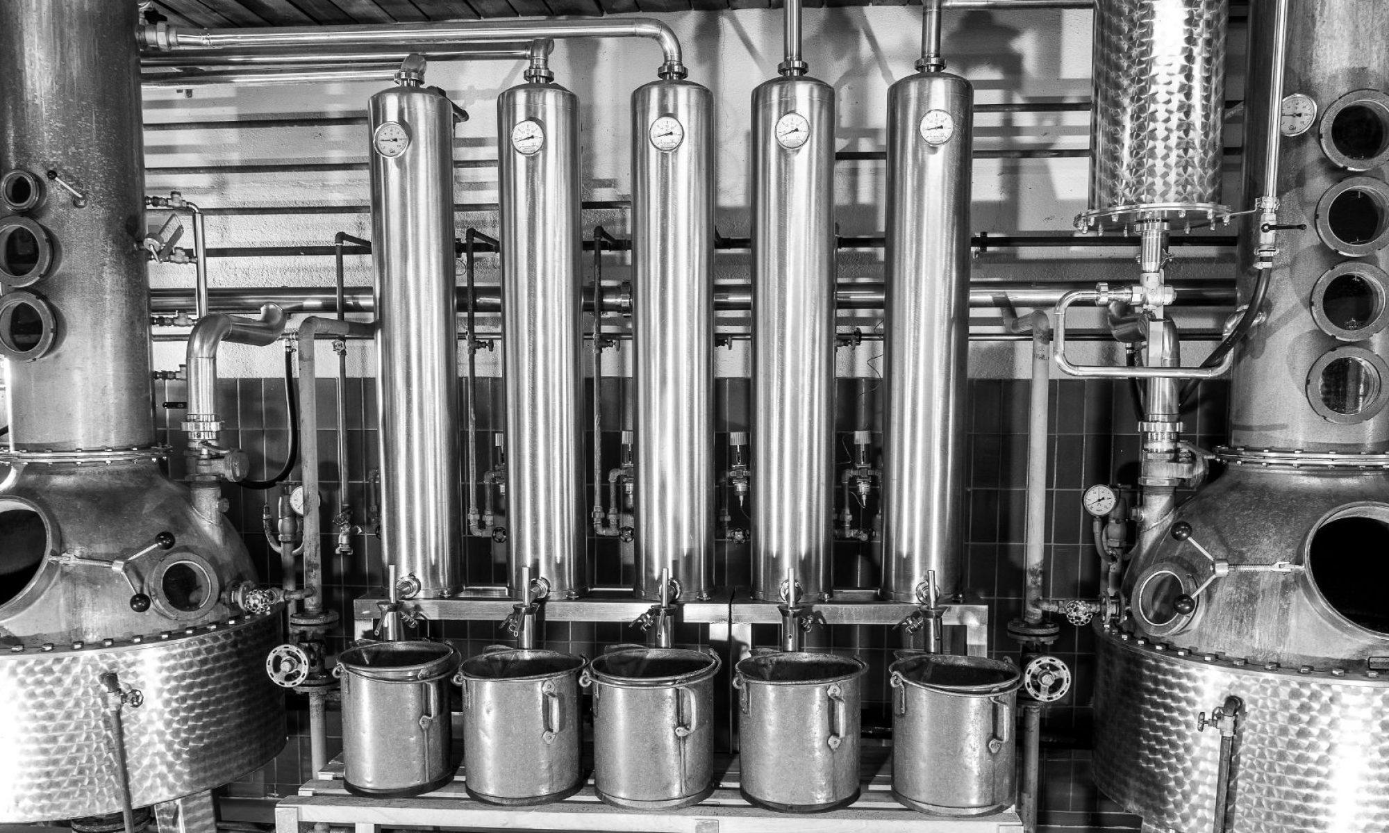 Brennapparatur der General Sutter Distillery
